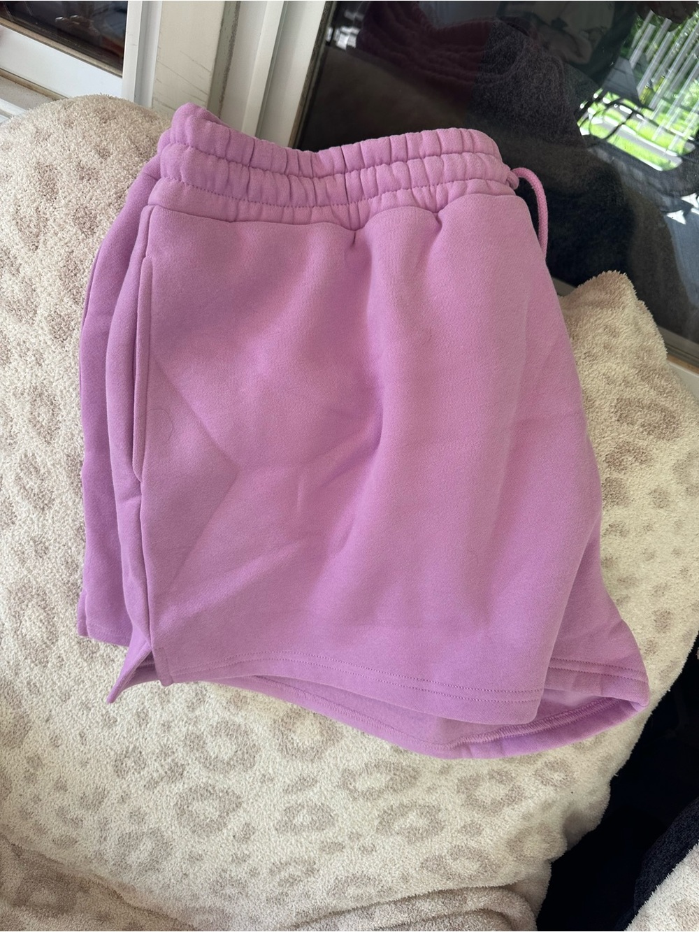 Comfrt Collection Pastel Edit “Lilac” Drawstring Shorts for Women 2X NEW - Picture 8 of 11